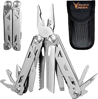 RUSH DEER Multi-Tool 18-in-1 Essential Survival Tools and Multitools Plier,Versatile Camping Tool Kit-Gift for Men-ultimate versatile toolkit For DIY,Outdoor product image