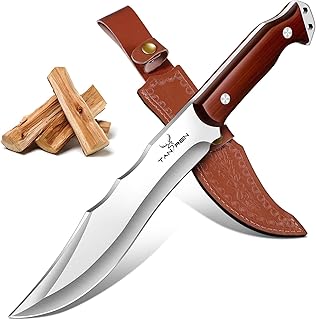 TAN REN Machete for Cutting Trees Heavy Duty, Survival Machete with Sheath for Yard Work, Full Tang Fixed Blade Knife with Wood Handle, Camping Machetes Heavy Duty, Clearing Brush and Gardening product image