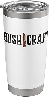 Bushcraft Survival Knife Outdoor Living Nature Camping Stainless Steel Insulated Tumbler product image