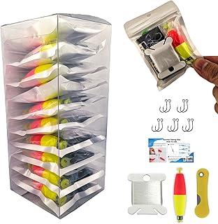 Mini Survival Fishing Kit–Compact Emergency Fishing Gear for Camping,Hiking,Bushcraft,Backpacking Small Tackle Box with Hooks,Line,Tools–Great Gift for Fishermen,Hikers&Preppers product image