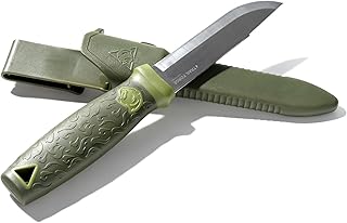 ONETIGRIS CAMPING TrailForge Fixed Blade Knife with Sheath,9.67-Inch FullTang Blade Bushcraft Knife for Camping,Outdoor, Survival, Hiking product image