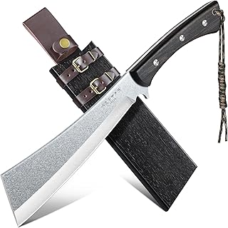 Freelander Japanese Machete for Cutting Trees Heavy Duty, Full Tang Survival Machete Knife with Wooden Sheath for Yard Work, Gardening, Camping and Bushcraft, Gifts for Men product image