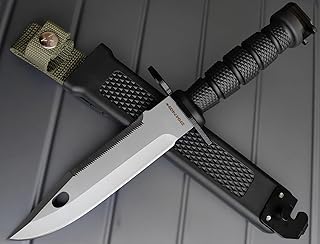 Supplies CN95Y 11.81" S.S. Fixed Blade Knife, Outdoor Utility Tool Survival Knife for Outdoor, Adventure, Survival and EDC knife product image