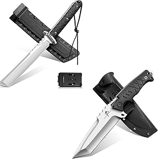 Purple Dragon Japanese Tanto Knife - D2 Steel Survival Knives for Camping product image