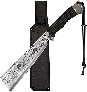 HONGYAN Fixed Blade Machete for Cutting Trees Heavy Duty, Full Tang Bushcraft Knife with Sheath, Survival Outdoor Hunting and Camping Gear, Yard Work Tools for Men product image