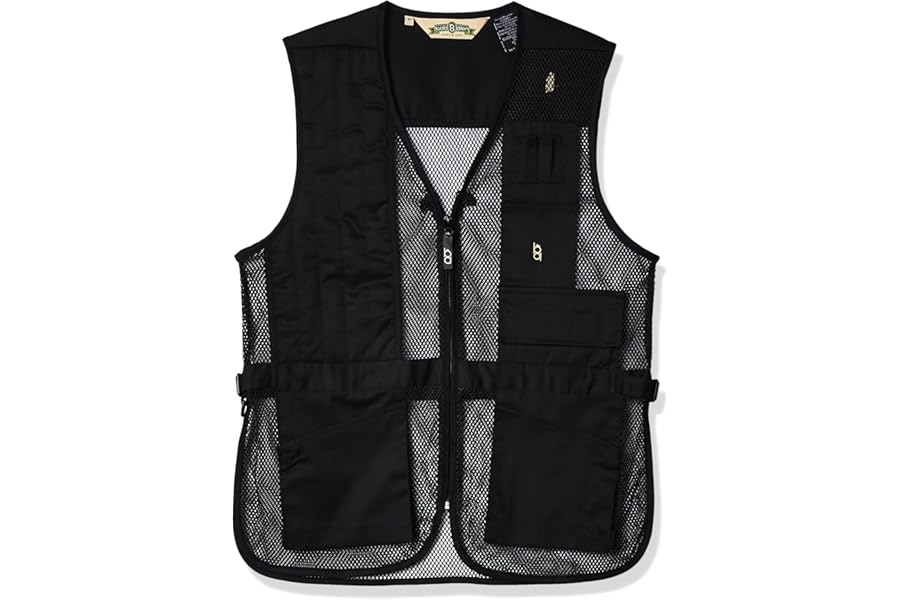 Bob-Allen Shooting Vest, Right Handed, Black, Medium product image