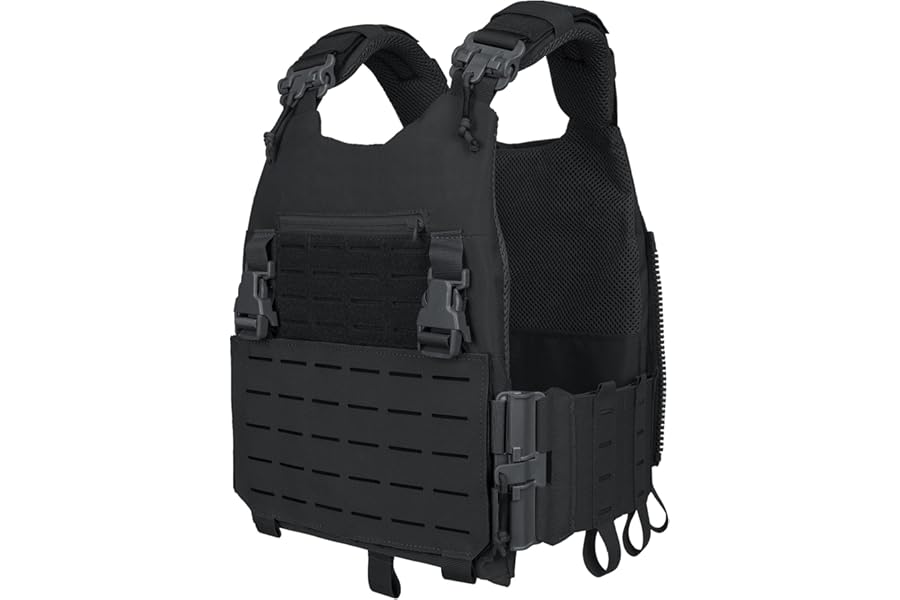 IDOGEAR Tactical Airsoft Molle Modular Camouflage Paintball CS Outdoor Adjustable Lightweight Combat Training Vest product image