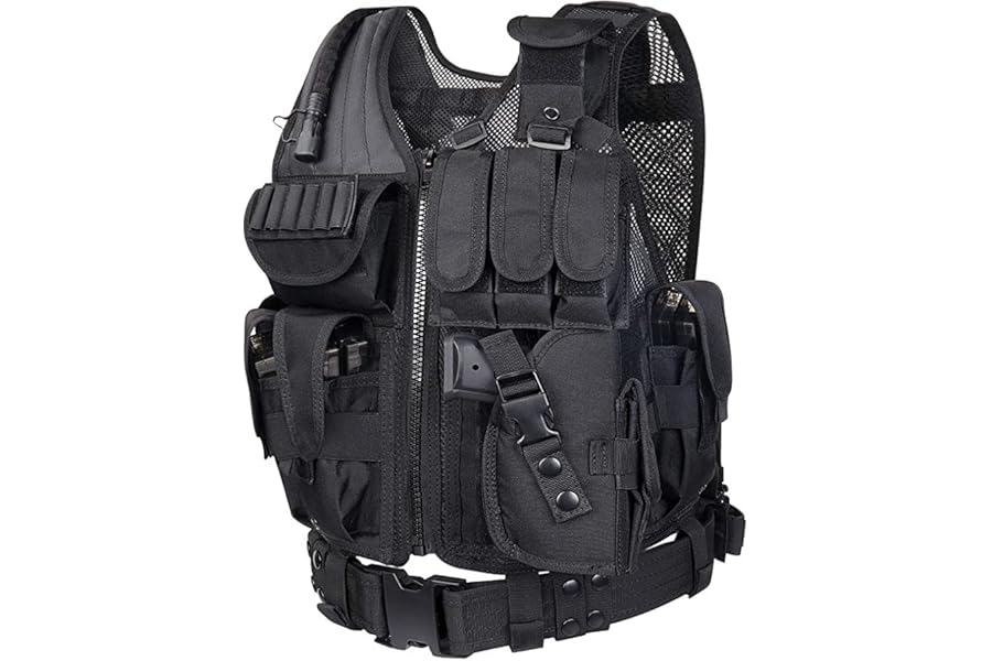 Hunting Explorer 600D Tactical Airsoft Protective Vest for CS, Paintball Shooting product image