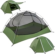 Clostnature Lightweight Backpacking Tent - 1/1.5/2/3/4/6 Person Ultralight Waterproof Camping Tent, 3 Season Large Size Easy Setup Tent for Family, Outdoor, Hiking and Mountaineering product image