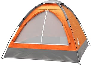 2 Person Camping Tent with Rain Fly and Carrying Bag – Lightweight Outdoor Pop Up Tents for Camping Essentials, Music Festivals, Backpacking, Hiking, or Beach Shelter by Wakeman Outdoors product image