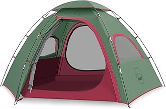 KAZOO Outdoor Camping Tent 2/4 Person Waterproof Camping Tents Easy Setup Two/Four Man Tent Sun Shade 2/3/4 People product image