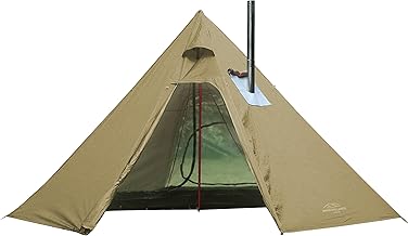 4 Persons 5lb Lightweight Tipi Hot Tents with Stove Jack, 7'3" Standing Room, Teepee Tent for Hunting Family Team Backpacking Camping Hiking product image