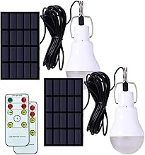 Solar Light Bulb Portable 350LM Solar Powered Camping Light Led Lantern Outdoor for Lamp Light Hiking Fishing Tent Indoor Shed Chicken Coop Hurricane Emergency with USB Chargeable product image