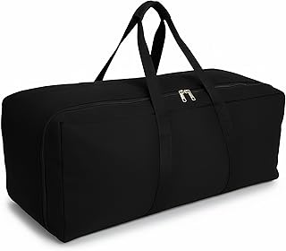 Extra Large Canvas Travel Duffle Bag Heavy Duty, Sports Military Camping Tent Storage product image