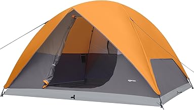 Amazon Basics Camping Tent, 3-Season Dome Design with Rainfly product image