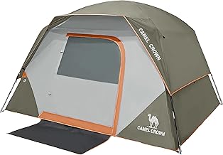 CAMEL CROWN Tents for Camping 4/8 Person Waterproof Quick Setup Folding Outdoor Backpacking Tents 4 People Family Hiking product image