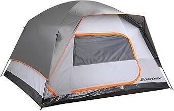 EchoSmile 2/4 Person Camping Tent, Lightweight Dome Family Tent with Rainfly, Easy Setup, Waterproof & Windproof Outdoor Shelter for Group Hiking, Backpacking, 3-Season Use product image