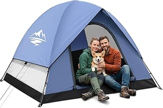 Tents for Camping 2-3 Person Tent – Camping Tent with Rainfly Waterproof 2500MM, Easy Setup in 5 Mins, Ourtdoor Dome Tents Lightweight Backpacking Tent for Couples, Small Families, Festivals, Backyard product image