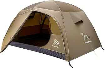 Camping Tent 2 Person,Ultra Large Capacity, 20D Nylon, Lightweight 3 Season Backpacking Tent 2 Person, PU3000mm, Free Standing, Ideal for Camping, Hiking, Glamping, Mountaineering product image