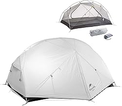 Naturehike Mongar UL Tent [2025 Upgrade] - 1-2 Person Ultralight 3 Season Camping Tent, Waterproof One Person Two Person Backpacking Tent for Hiking, Cycling, Easy Setup product image