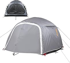 EchoSmile Tents for Camping, Waterproof Windproof Tent with Multi-Pole, 3-5 Person Spacious Dome Tent with Expandable Space for Shoes, Packs & Wet Items, Easy Setup Tent for Camping & Hiking product image