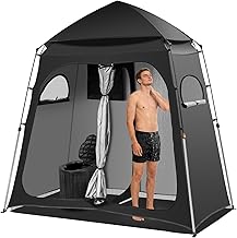 Camping Shower Tent, Pop Up Portable Outdoor Privacy Tent for Changing,Toilet,Bathroom product image