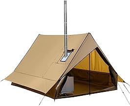 Hot Tent with Stove Jack, 4-Season Waterproof Chalet Tent, Easy Setup Weather-Resistant Shelter for Winter Camping & Outdoor Adventures product image