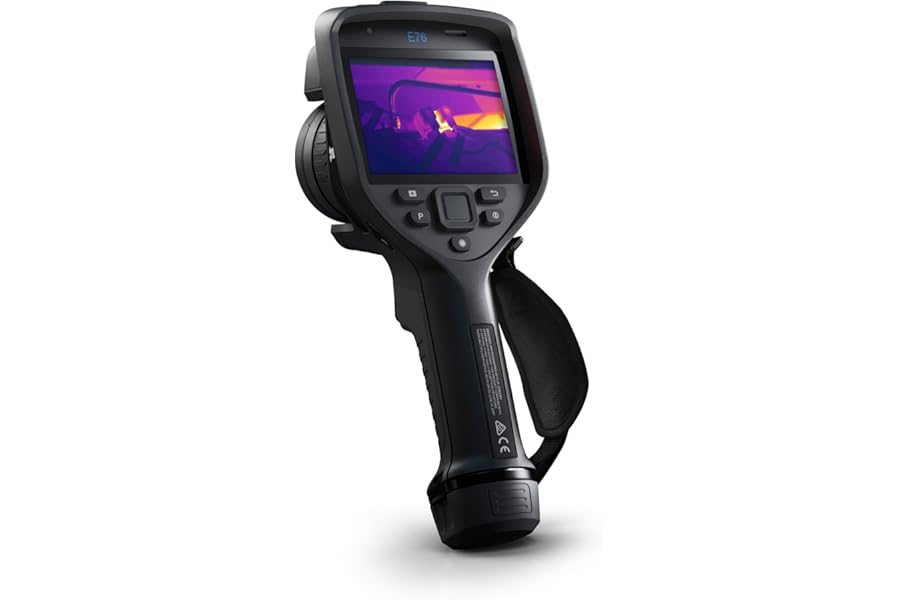 FLIR E76 Advanced Thermal Imaging Camera with 24° Lens, 320x240, -20°C to +650°C product image