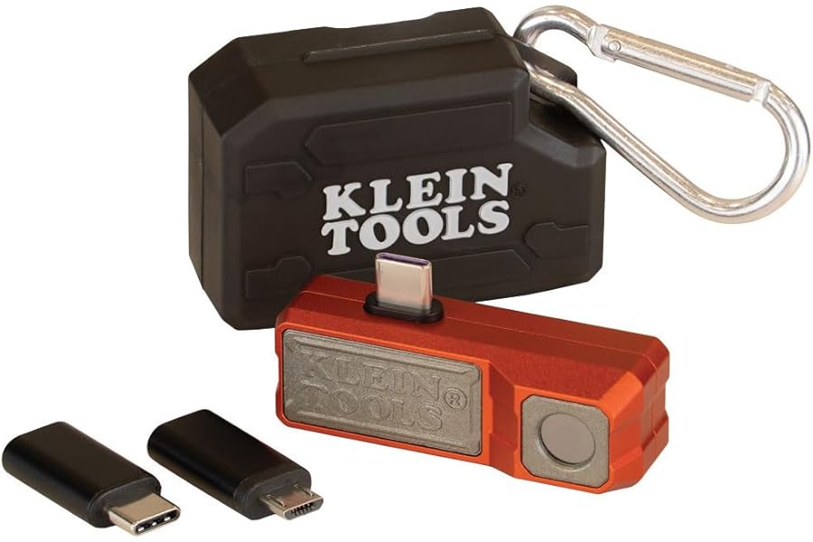 Klein Tools TI220 Thermal Imager for Android Devices, Thermal Imaging Camera, 10,800 Pixels, Three Color Palettes, High/Low Temperatures product image