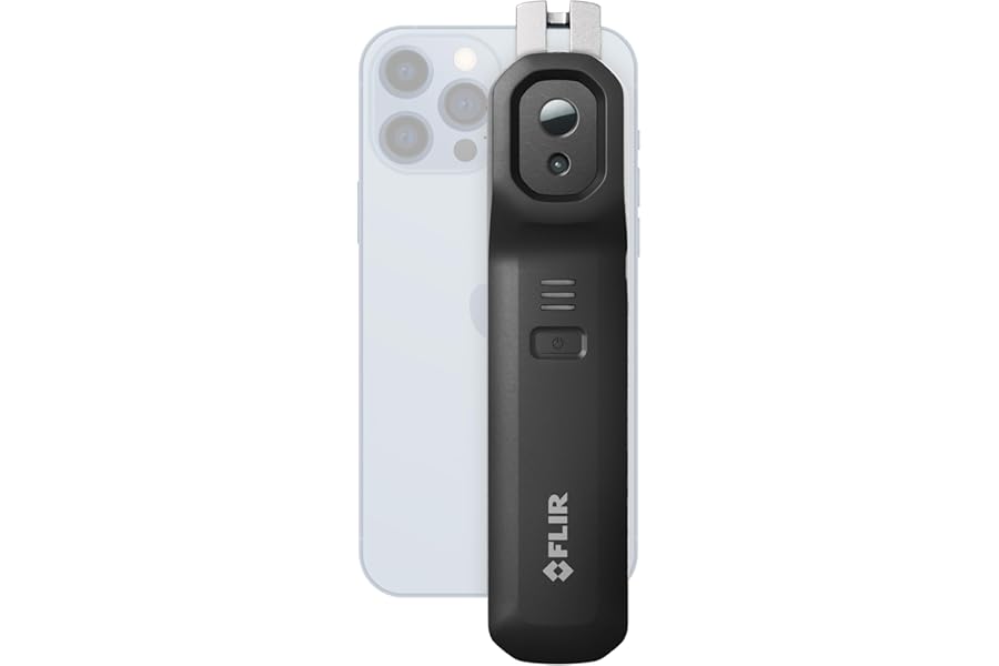 Flir Edge - Wireless Bluetooth Thermal Imaging Camera for Smartphones, Compatible with All iOS and Android Devices, 240x180 Super Resolution (80x60 Native IR) product image