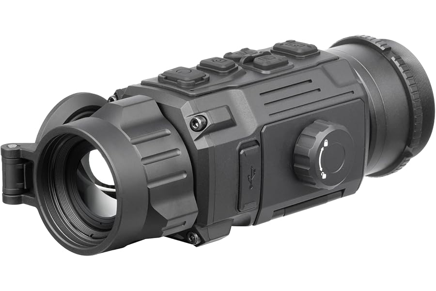 AGM Global Vision Rattler-C V2 Thermal Imaging Clip-On riflescope with high Sensitivity Thermal Optic Detector, Thermal Clip-On System Quick Day Optic Conversion with on-Board recoding, Wi-Fi product image