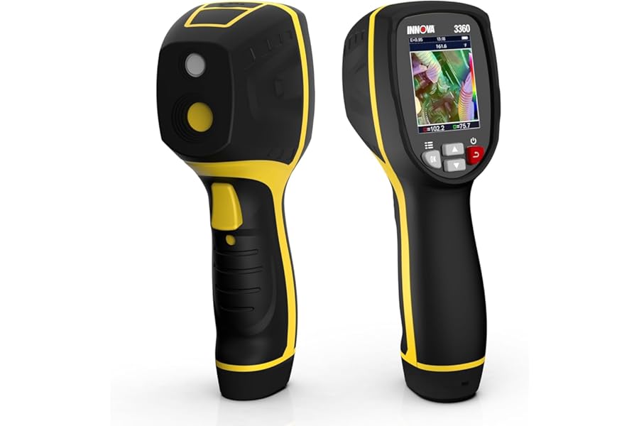 Innova 3360 Thermal Camera - Infrared Camera with Heat Vision - Identify Hot/Cold Spots -4° ~ 1112°F - Easy to Use Thermal Imager product image