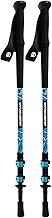 Strider X Carbon Fiber Trekking Poles – Adjustable Lightweight Hiking Poles with Quick Lock, Compact for Backpacking, Camping & Travel – Glacial Wave product image
