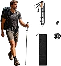 FireHiking Walking Trekking Poles Ultralight 7075 Aluminum Foldable Hiking Poles Portable Compact Walking Sticks product image