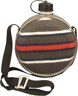 Rothco 2 Quart Striped Desert Canteen - Reusable BPA Free Water Bottle for Hiking Camping and outdoor product image
