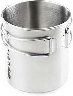 GSI Outdoors Glacier Stainless Steel Bottle Cup I Lightweight Cup or Pot for Travel, Camping and Backpacking - 24 oz product image