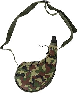 800ml Outdoor Military Canteen Water Bottle with Belt and Cover Tactical Camo Water Bottle Pouch Bag for Camping,Hiking,Climbing,27 OZ product image