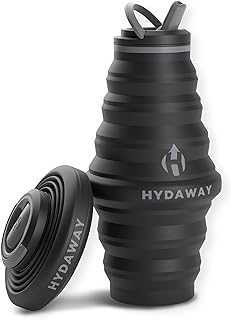 HYDAWAY 25oz Collapsible Water Bottle - BPA-Free, Leakproof, Lightweight, and Space-Saving - Perfect for Hiking, Travel, and All-Day Hydration product image
