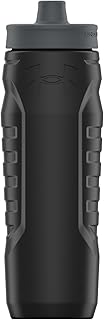 Under Armour Squeeze Water Bottles, 32 oz Water Bottles, Sideline Sports Water Bottle with Quick-Shot Lid, Quick & Easy Hydration, Gym Water Bottles, Squeeze Bottle, 1 32oz Bottle product image