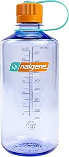 Nalgene 32 oz Narrow Mouth Water Bottle | BPA-Free, Durable & Leak Proof, Lightweight Bottle for Gym, Office & Travel, Amethyst product image