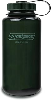 Nalgene 32 oz Wide Mouth Water Bottle | BPA-Free, Durable & Leak Proof, Lightweight Bottle for Hiking & Gym, Work & Travel product image