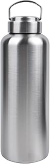 CDJ 52oz Uninsulated Single Wall Stainless Steel Water Bottle, Reusable Metal Water Bottle for Sports, Leakproof and Durable, Perfect for Hiking, Gym, Picnics, and Outdoor Activities product image