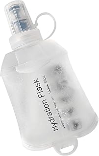 WILDREEDS 150ml Soft Flask, TPU Collapsible Soft Water Bottle for Hydration Pack, Running Vest, Folding Water Bottle for Hiking Cycling Climbing-1Pcs, White product image