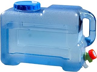 3.17 Gallon Water Container with Spigot, Portable Water Jug, No Leakage Camping Bucket with Tap, BPA Free Emergency Water Storage Tank for Camping, Vehicle, Car, Outdoor Hiking, Picnic product image