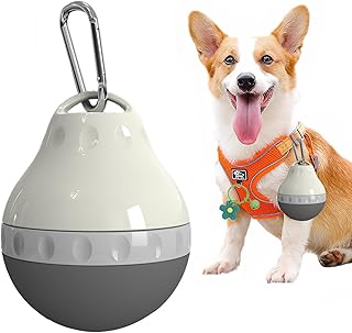 Dog Travel Water Bottle Detachable Bowl Leak Proof Portable ，Silicone Bottle Body，Collapsible and Suitable for Small Pets for Outdoor Walking, Hiking, Travel (Gray, 200ml) product image