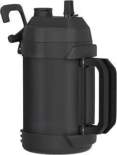 1 gallon water jug, 128 oz Large Insulated Stainless Steel Sports Water Jug, Large Triple Wall Vacuum Insulation Water Bottle-Keeps Cold up to 48 Hrs-Sweat Proof, for Gym, Hiking & Camping product image