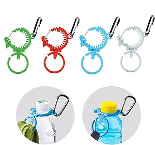 Heavy-Duty Water Bottle Holder with Carabiner – Fits 1.0" or 1.4" Bottles, Holds Towels or Hats,Outdoor Hiking Water Bottle Clip. product image