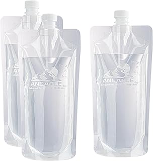 1L Collapsible Water Bottle, 3-Pack Ultralight - 32oz Large Capacity with Measurement Scale, BPA-Free, Ideal for Hiking and Travel, Durable and Leak-Proof Design for Easy Hydration Anywhere product image