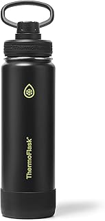 ThermoFlask 24 oz Double Wall Vacuum Insulated Stainless Steel Water Bottle with Spout Lid, Shadow Glow product image