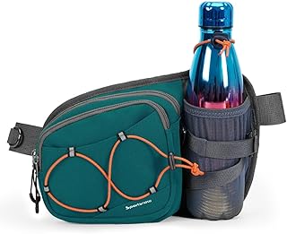 sportsnew Hydration Waist Pack with Water Bottle Holder, 2L Large Fanny Pack for Running Hiking Dog Walking, Water-Resistant Crossbody Waist Bag for Men Women, Patent Pending product image